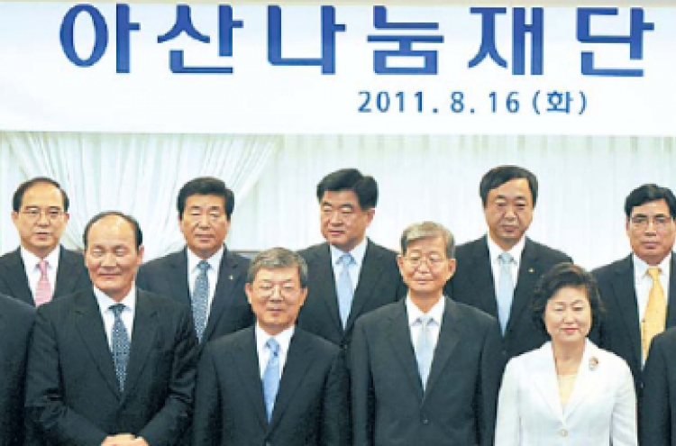 Hyundai firms plan W500b charity foundation