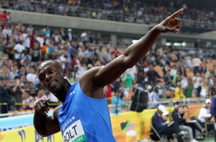 Sprinter Bolt tunes in to Daegu World Championships