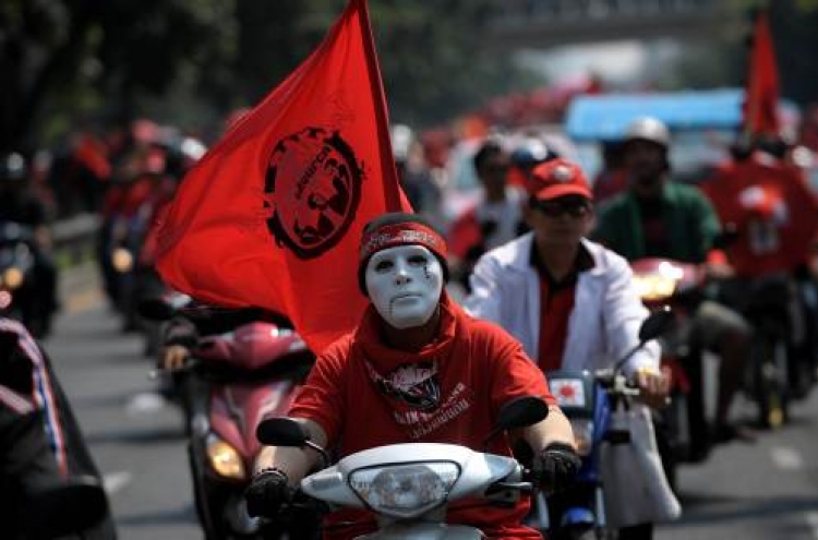 Politics on two wheels in Thailand’s capital