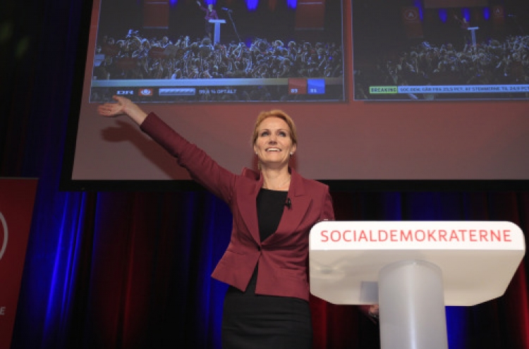 Denmark gets first female P.M. after left’s win