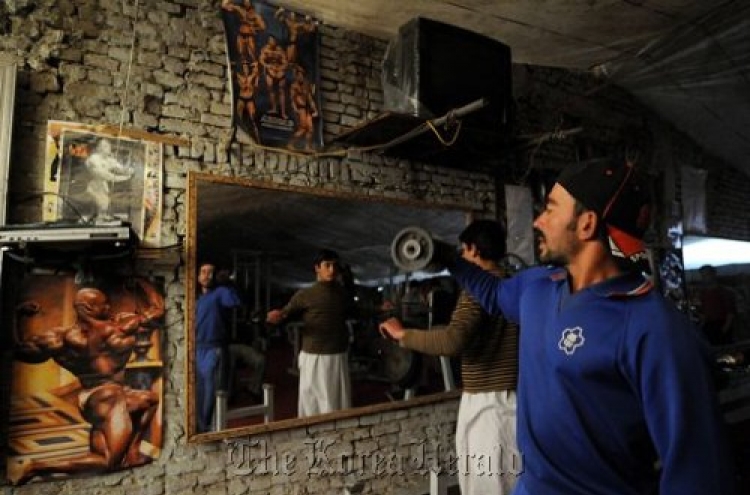 Afghan Arnies gripped by bodybuilding craze