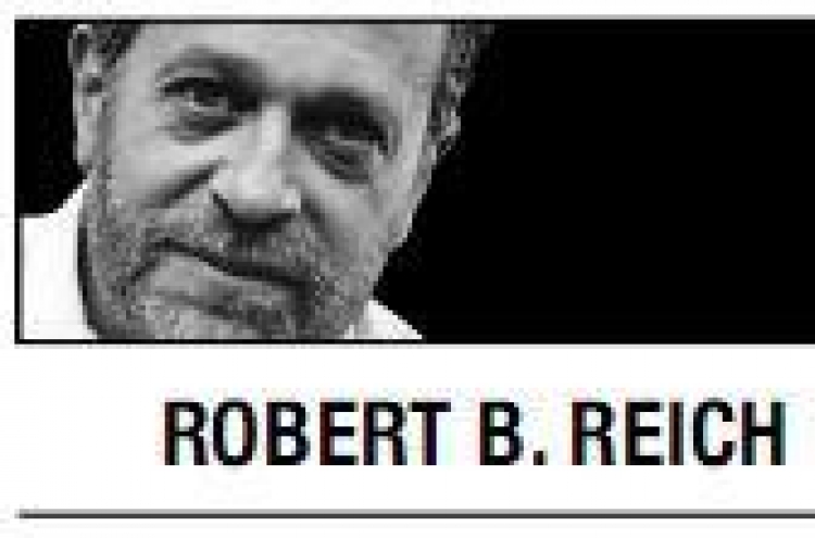 [Robert Reich] Ripples from Europe’s debt crisis