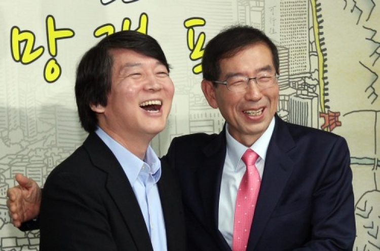 Will Ahn’s backing be decisive factor in Seoul election?