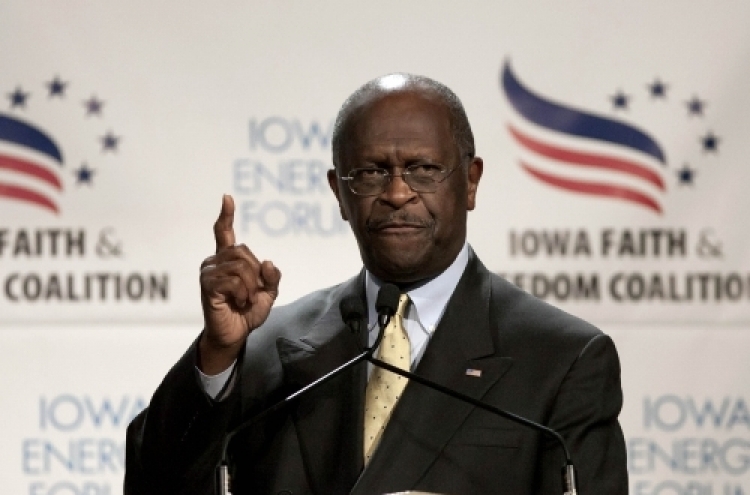 Cain denies report of sexual harassment