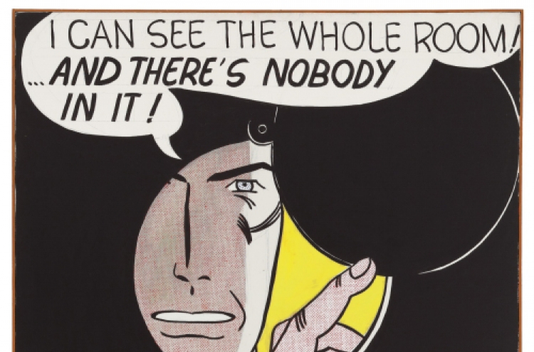 Roy Lichtenstein canvas pops $43 million auction record