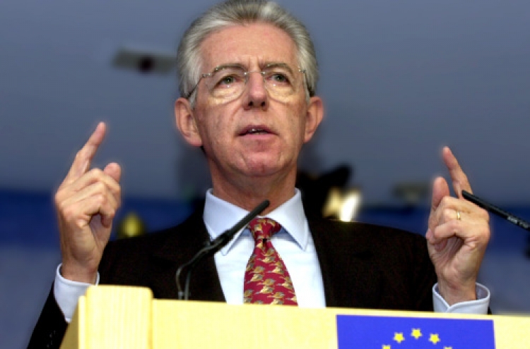 Monti tipped to lead Italy after Berlusconi quits