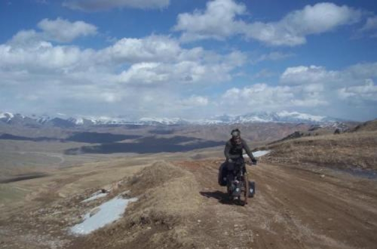 On yer bike! Pedaling to U.K. from Korea