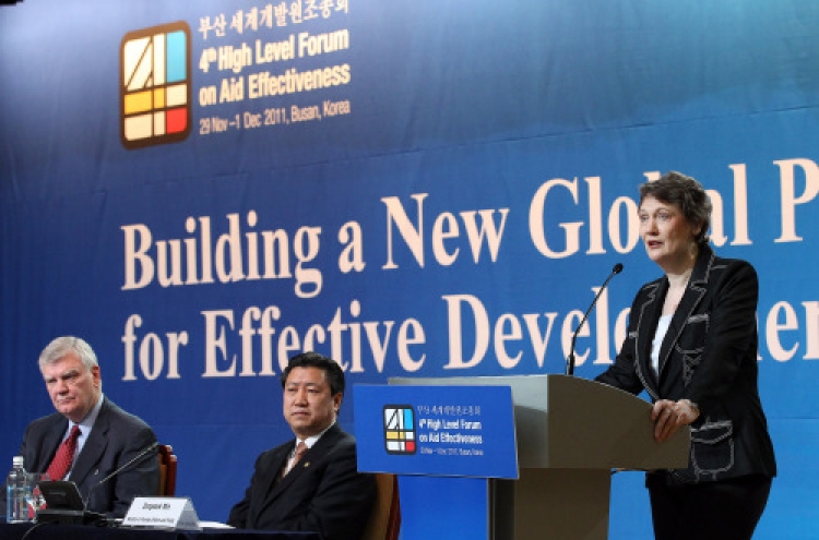 World forum on aid opens in Busan