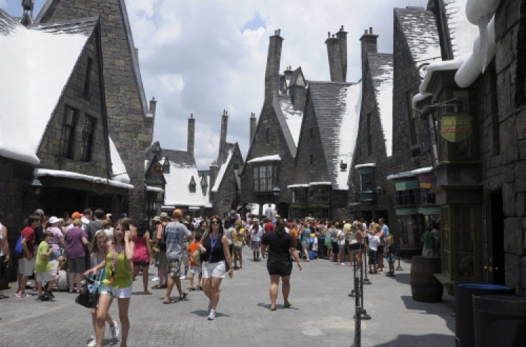 Potter attraction on way to Universal Hollywood