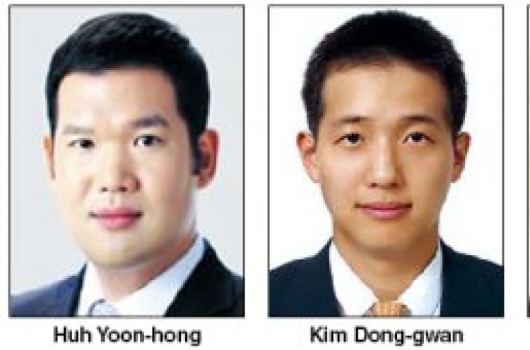 Chaebol scions climb toward top management