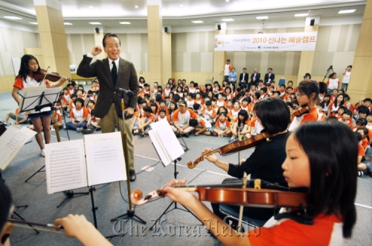 Kids less depressed and more creative after ‘Hanwha Art Plus’