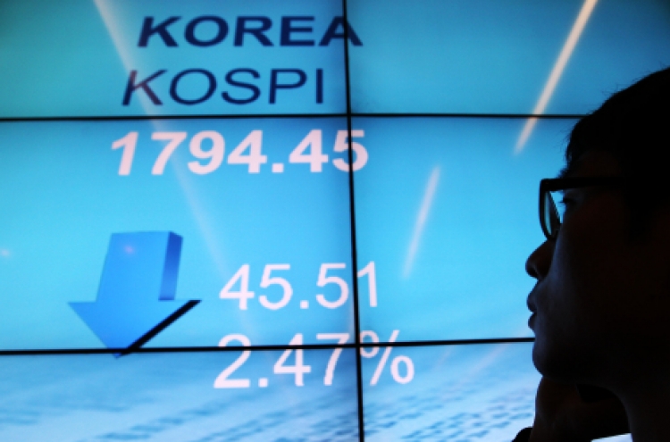 S. Korean shares tumble on news of Kim's death