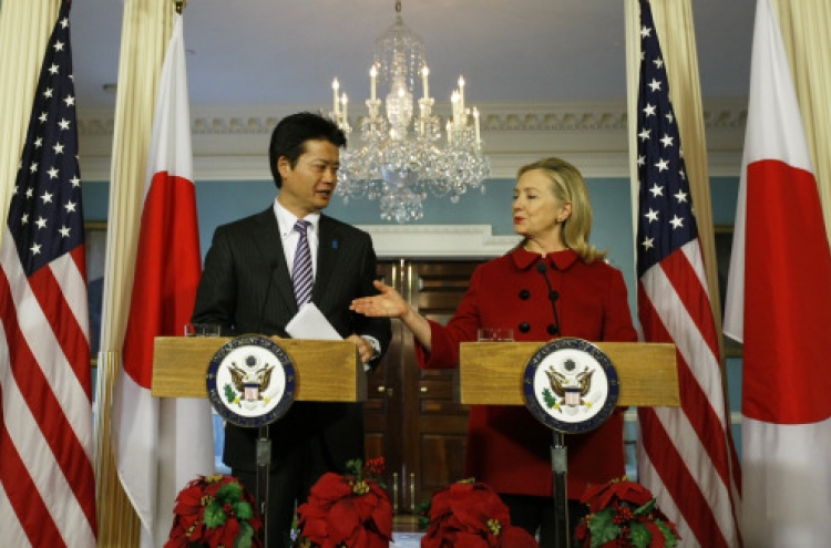 Japan, U.S. unite on N. Korea, differ on Iran