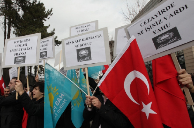 Turkey to launch sanctions on France over genocide bill