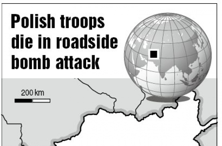 5 Polish troops killed by bomb in Afghanistan