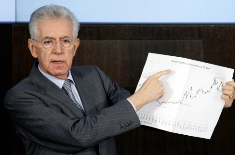 Monti warns of ongoing market turbulence