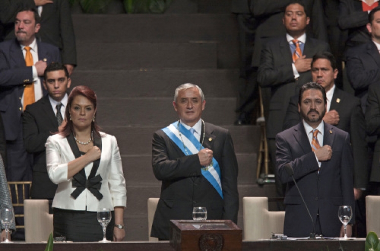 Guatemala president vows tough actions against crime