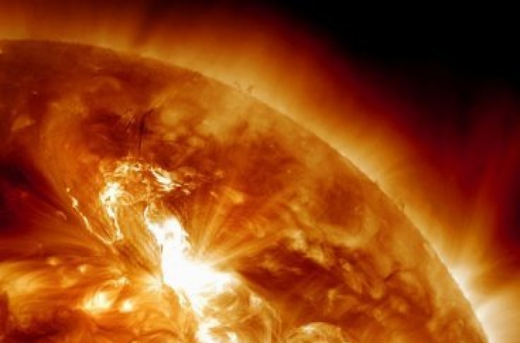 Strongest solar storm since 2005 hitting Earth