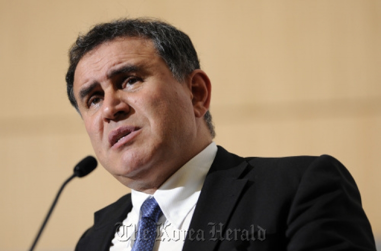 Roubini warns of tough times ahead