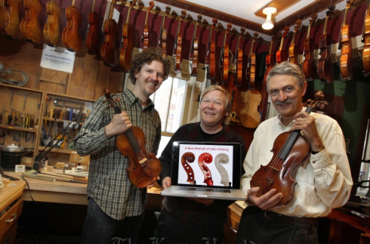 Re-crafting a violin masterpiece