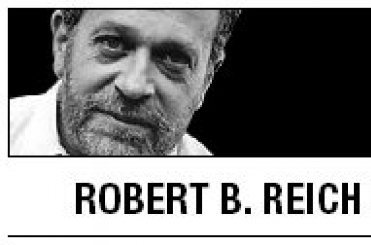 [Robert Reich] Government’s role in U.S. economy