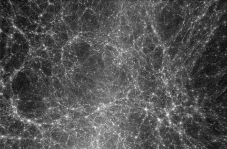 Missing dark matter located in space