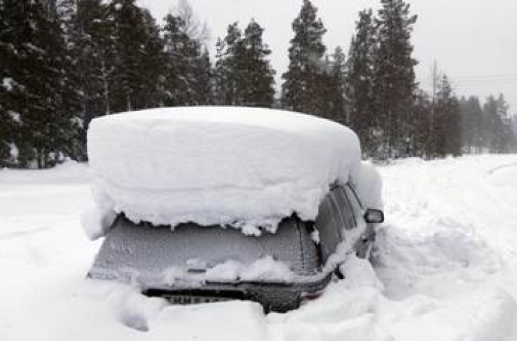 Swede rescued after months in snow-covered car: police