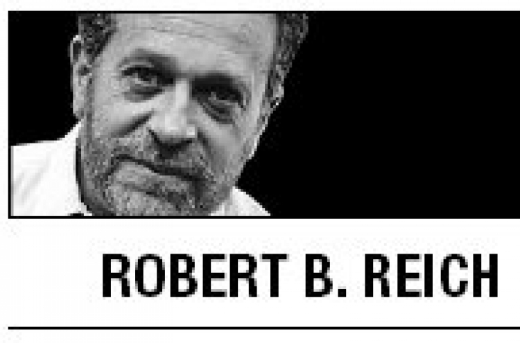 [Robert Reich] Playing billionaire election game