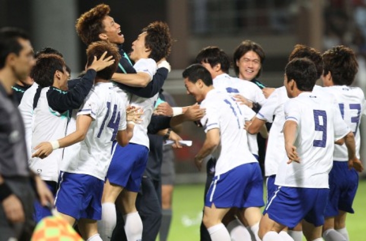 Korea soccer qualifies for 2012 London Olympics