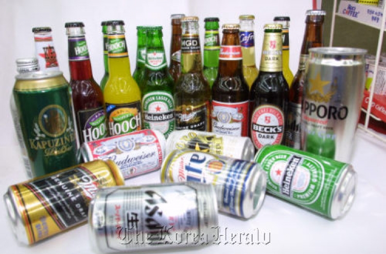 Sales of imported premium beer swell