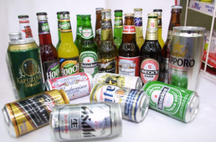 Sales of imported premium beer swell
