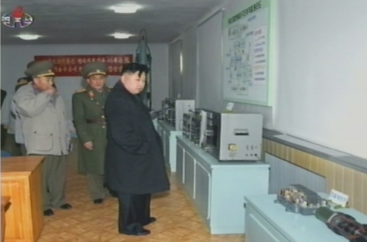 N. Korean leader inspects missile command unit: KCNA