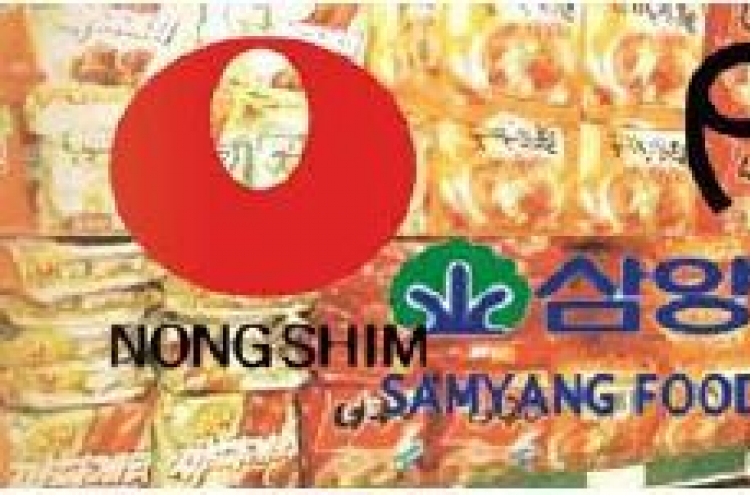 Noodle firms fined W135.4b for price-rigging