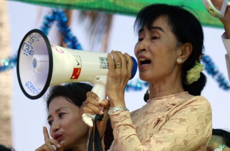 Ailing Suu Kyi curbs election campaign in Myanmar