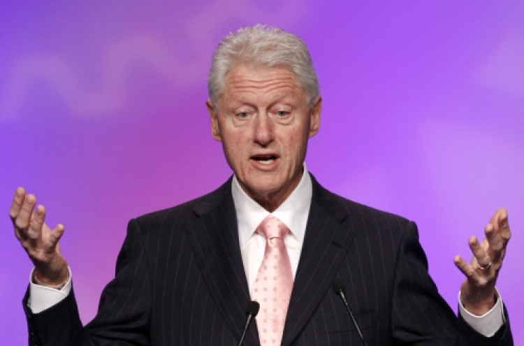 Bill Clinton to speak at Nobel Peace summit