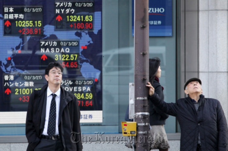 Japan business mood flat in March