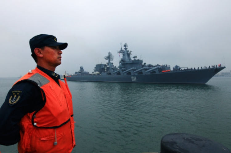 China, Russia hold first naval drills