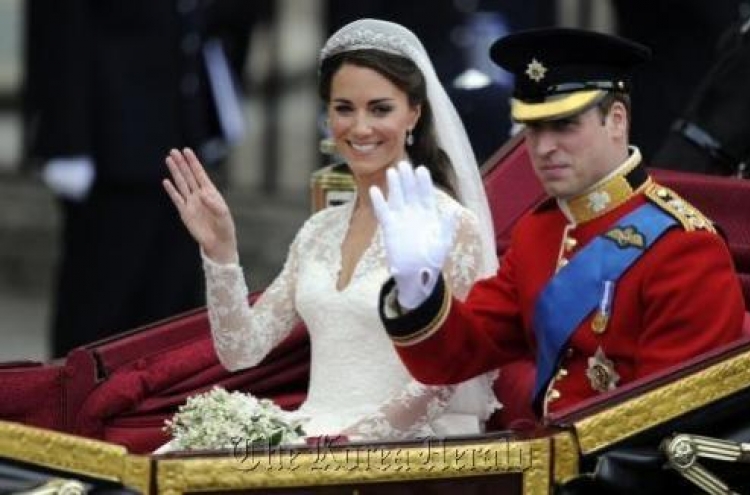 Britain’s William and Kate mark anniversary