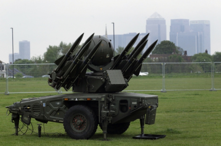 Military shows off missiles to protect Games