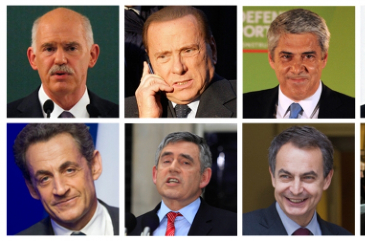 Sarkozy joins fallen leaders amid crisis