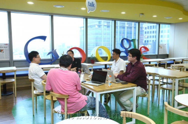 Young jobseekers covet Google Korea