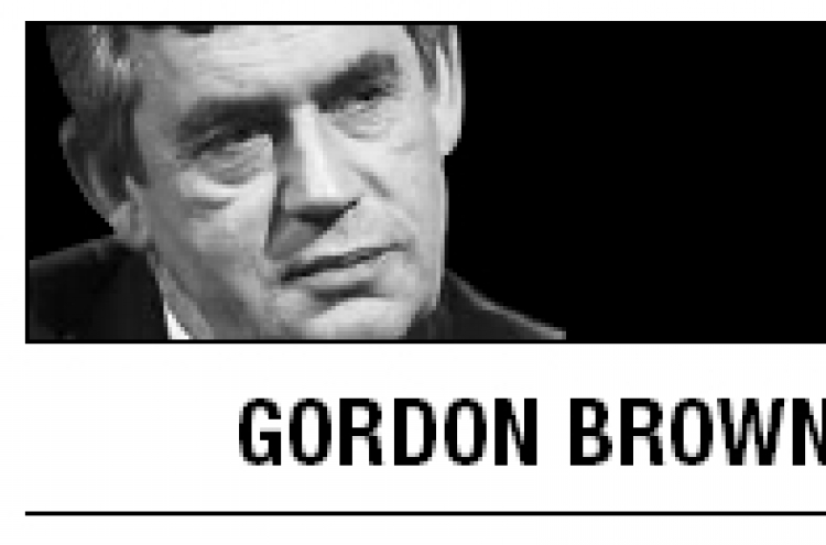 [Gordon Brown] Crafting a global rescue for Europe’s financial crisis