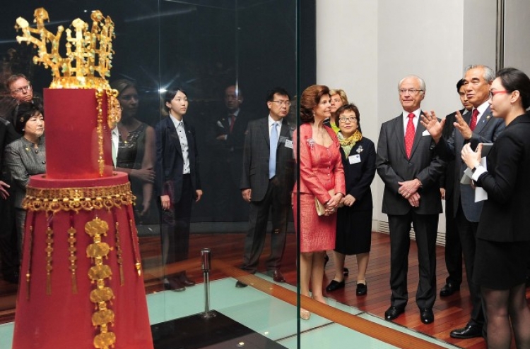 Swedish king inherits cultural ties with Korea