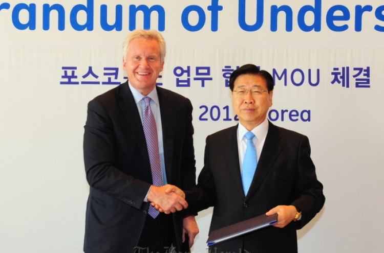 POSCO, GE team up on power plants