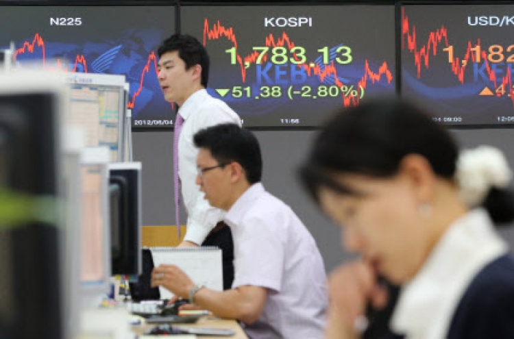 Seoul shares open higher on bargain hunting