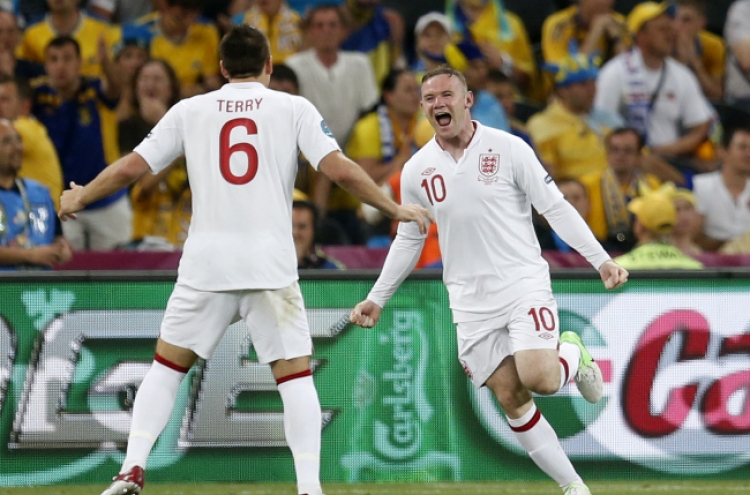 England beats Ukraine 1-0 to advance at Euro 2012