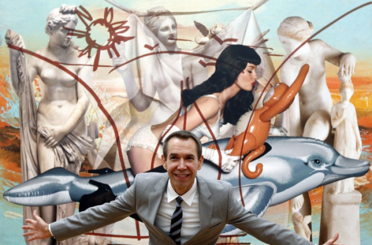 King of Kitsch, Jeff Koons, in Frankfurt double exhibition