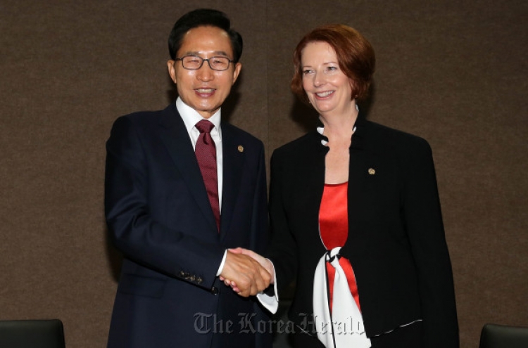 Lee, Gillard vow to work on GGGI