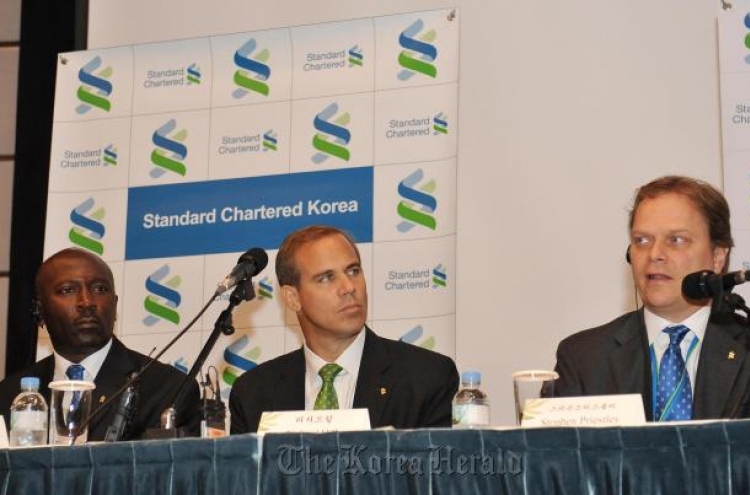Standard Chartered vows to support Korean firms’ advance into Africa
