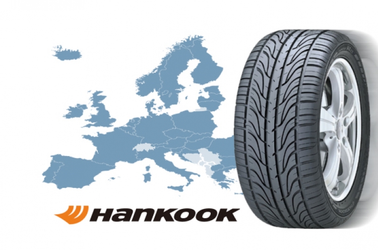 Hankook Tire steps up marketing in Europe